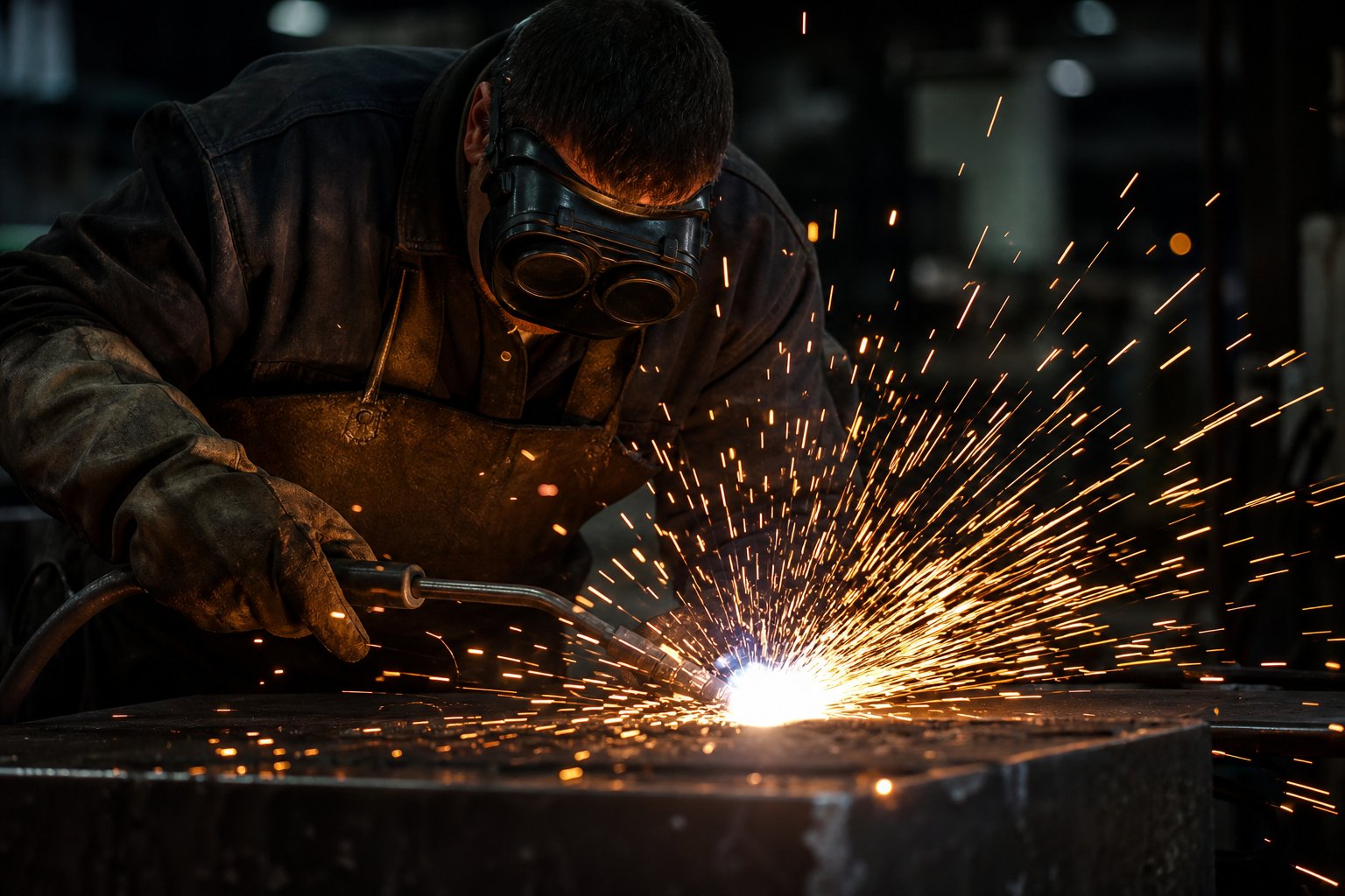 Haymana Kaynak ve Su Tesisatı — Atölye veya saha ortamında metal birleştirme çalışması
