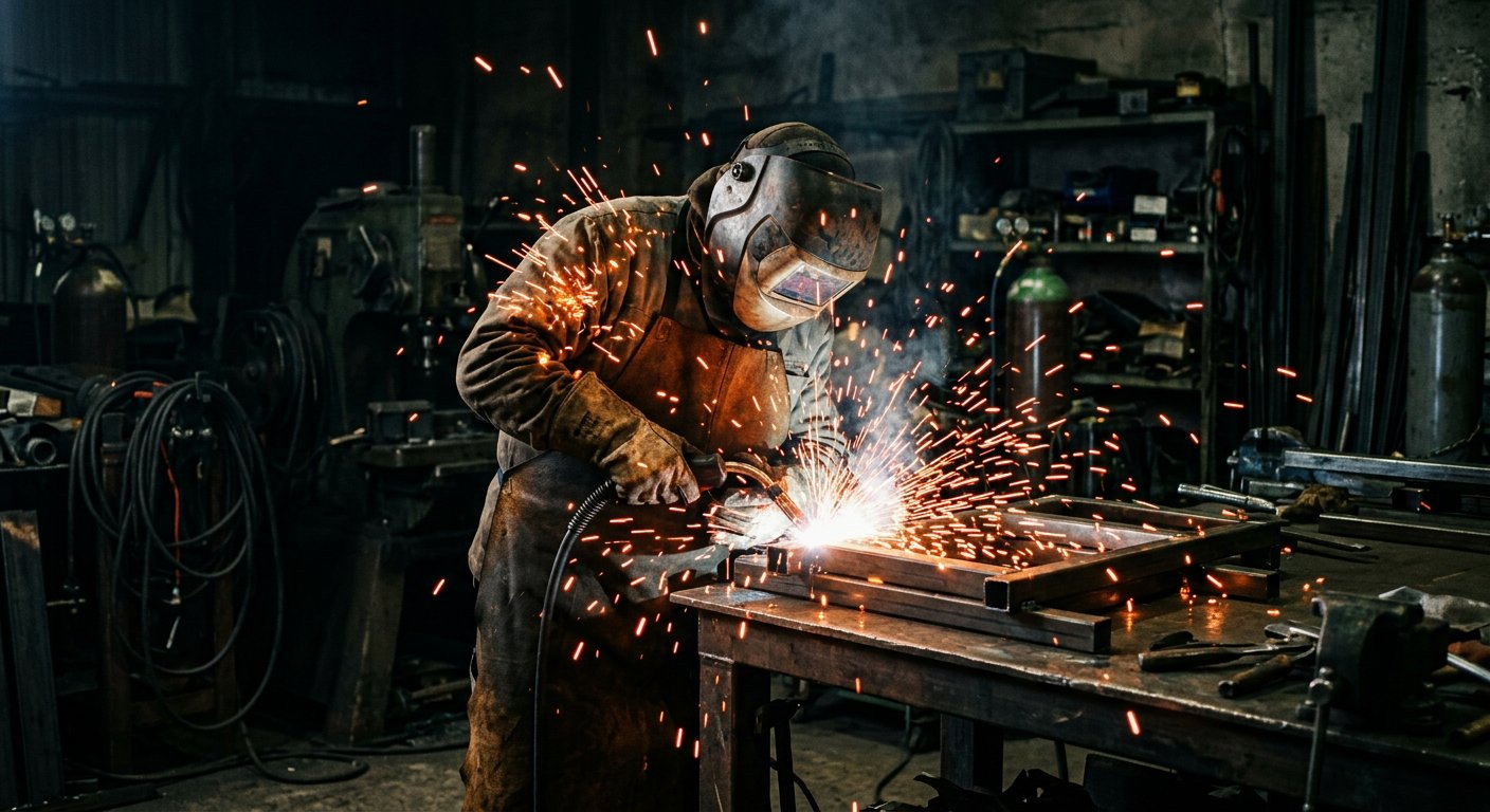 Neden Bizi Tercih Etmelisiniz? — Atölye veya saha ortamında metal birleştirme çalışması
