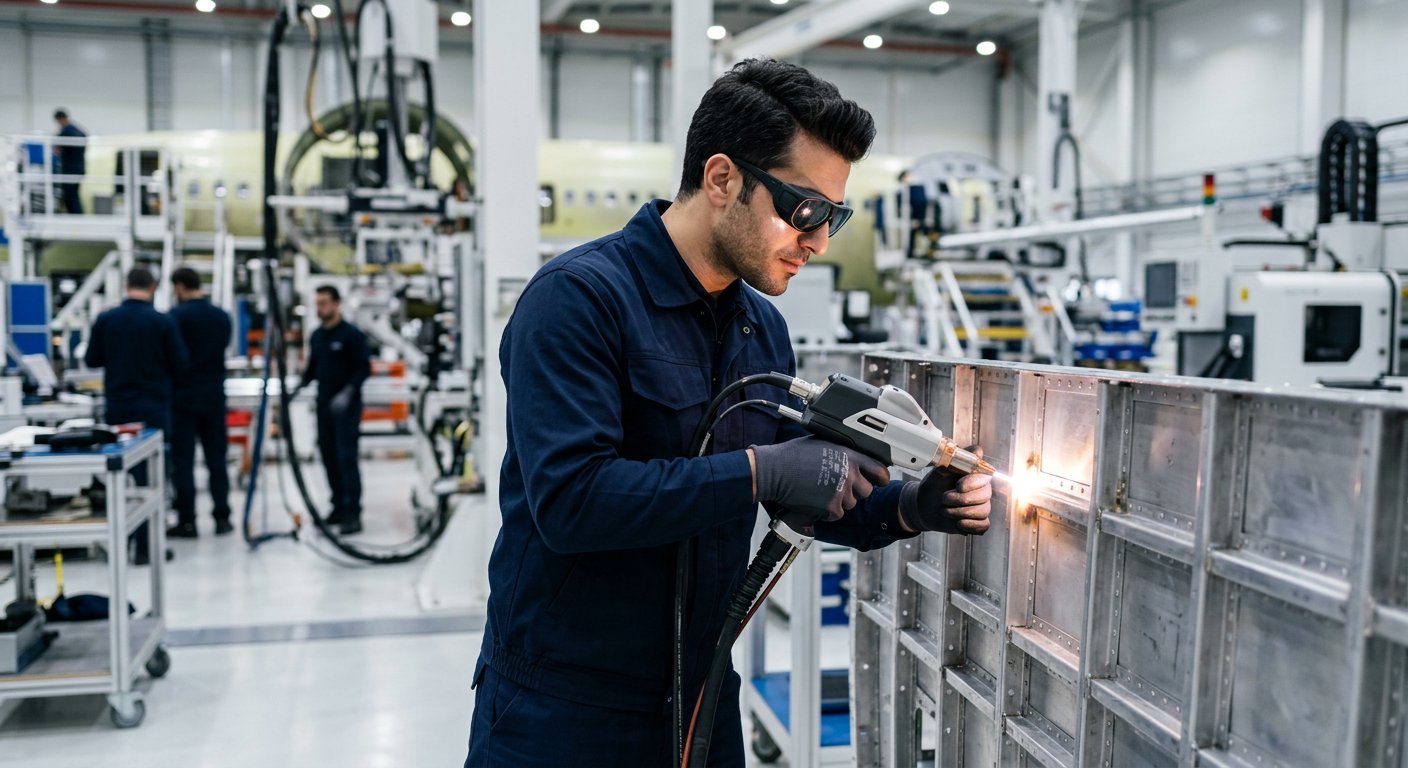Alüminyum Kaynak Rehberi — Alüminyum metal parçada kaynak uygulaması